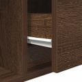 VidaXL TV skrinka Hnedý Dub 100x31x25,5 cm Drevo
