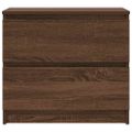 VidaXL TV skrinka Hnedý Dub 60x35x54 cm Drevo