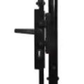 vidaXL Plotová brána Woerden s dvojitými dverami a hrotovým vrchom 299,5x174,5 cm