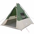 vidaXL Tipi stan 6-miestny Vodoodolný Zelená taft