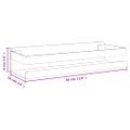 vidaXL Sprchová polica matná čierna 30x10x6 cm brúsená nerez.oceľ 304