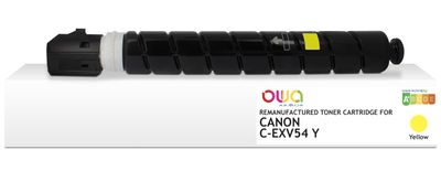 OWA Armor toner kompatibilný s Canon C-EXV54Y, 8500st, žltá/yellow