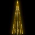 vidaXL Vianočný stromček, kužeľ, 330 LED, teplé biele svetlo 100x300cm