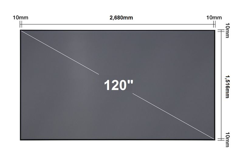Epson plátno Laser TV 120'' Screen - ELPSC36