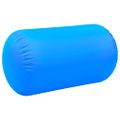 vidaXL Nafukovací gymnastický valec s pumpou 100x60 cm PVC modrý