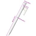 vidaXL Stanové kolíky 24 ks 20 cm 9 mm pozinkovaná oceľ