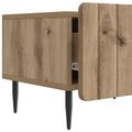 vidaXL TV skrinka 147 x 34,5 x 32 cm Dub artisan Kompozitné drevo