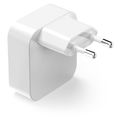 HAMA GaN, Rýchlonabíjačka, 2x USB-C PD/QC, 40W, bi