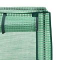 vidaXL Záhon s krytom na skleník ratanový vzhľad 120x40x140 cm