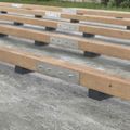 vidaXL Pad z gumových granúl na dvor Čierny 6 x 9 x 0,3 cm Guma