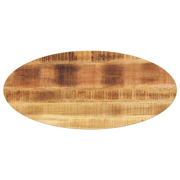 vidaXL Stolová doska 80x40x2,5 cm oválna masívny mangovník