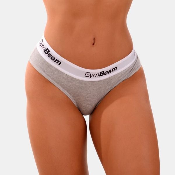 Nohavičky Briefs 3Pack Sivá - GymBeam, veľkosť XXL, veľkosť oblečenia XXL