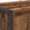 vidaXL Skriňa na topánky Staré drevo 79 x 36 x 100 cm Kompozitné drevo