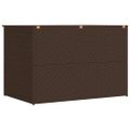 vidaXL Záhradný úložný box hnedý 150x100x100 cm polyratanový
