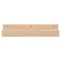 vidaXL Nástenné skrinky 2 ks 50x12x9 cm masívna borovica