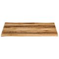 vidaXL Stolová doska s ostrým okrajom 100x80x3,8 cm masívne drevo, surové mango