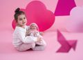 Llorens 63504 NEW BORN HOLČIČKA - realistická bábika bábätko s celovinylovým telom - 35 cm