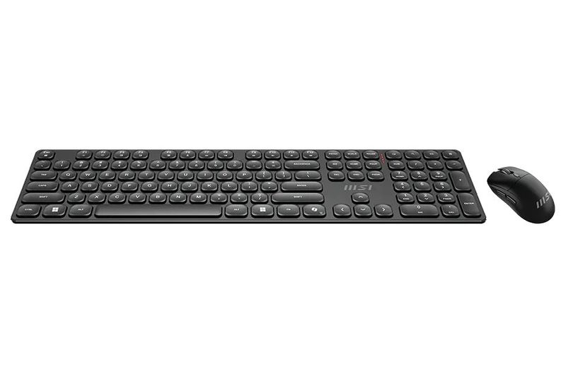 MSI set klávesnice s myší FORGE K210 Wireless Combo Black/ bezdrátový/ černý/ dobíjecí/ USB/ CZ+SK layout MSI set klávesnice s myší FORGE K210 Wireless Combo Black/ bezdrátový/ cerný/ dobíjecí/ USB/ CZ+SK layout