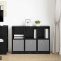 vidaXL Servírovacia skriňa Čierny dub 102 x 32 x 73,5 cm