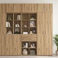 vidaXL Úložný kabinet so policami Dub artisan 70 x 42,5 x 225 cm