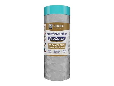 Fólia zakrývacia DEBBEX Procover s textilnou páskou 16x2,4m