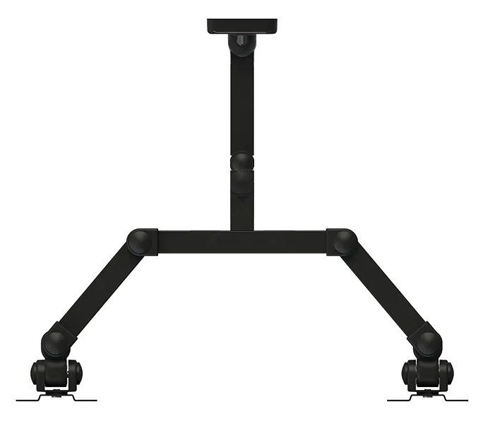 Neomounts FPMA-W960D/Držák displeje/na stěnu/10-27"/sklopný/3 čepy/VESA 100X100/nosn. 2x6kg/2 displeje/černý Držák, VESA, nástenný, pro 2 monitory, úhloprícka 10"-27", náklon 180°, otácení 180°, rotace 360°, nosnost 2× 6kg, cerný