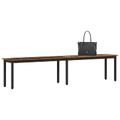 vidaXL lavička Staré drevo 200 x 35 x 45 cm Kompozitné drevo