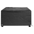 vidaXL Obaly na záhradný nábytok 2 ks 8 očiek 125x70x35 cm obdĺžnikový