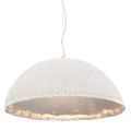vidaXL Závesná lampa biela a strieborná Ø70 cm E27