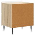 vidaXL Nočný stolík Dub sonoma 43 x 34,5 x 49,5 cm Kompozitné drevo