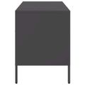 vidaXL TV skrinky 2 ks čierne 68x39x50,5 cm oceľ