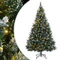 vidaXL Umelý vianočný stromček s 300 LED 240 cm