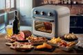 Ariete Vintage Air Fryer Oven 4632/05, modrý