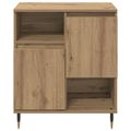 vidaXL Servírovacia skriňa Remeselný dub 60 x 35 x 70 cm