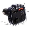 Transmitter FM, MP3 Xtrobb 22355 Bluetooth 5.0, 12V/24V Transmitter FM, MP3 Xtrobb 22355 Bluetooth 5.0, 12V / 24V