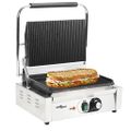 vidaXL Drážkovaný panini gril 43x30,5x20 cm 2200 W