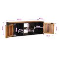 vidaXL Ručne vyrobený TV kabinet 105 x 30 x 35 cm Masívne mango drevo