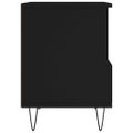vidaXL Nočné stolíky 2 ks čierne 40x35x50 cm kompozitné drevo