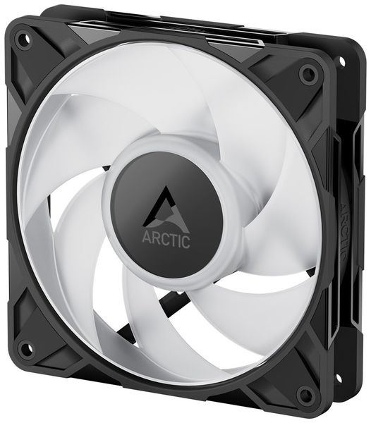 ARCTIC P12 Pro ARGB ventilátor 120mm Ventilátor, 120mm, FDB ložisko, 4-pin PWM, výška 25mm, ARGB, čierny