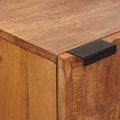 vidaXL Highboard Drevité hnedé dokončenie 40 x 33 x 110 cm