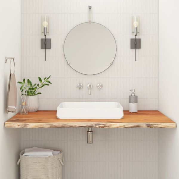 vidaXL Kúpeľňová doska 120x60x2,5 cm obdĺžniková akáciový masív