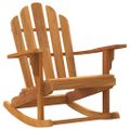 vidaXL Záhradné hojdacie kreslo Adirondack 79x100x103 cm masívny teak