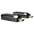 XtendLan CAT6 HDMI extender, vysílač+přijímač, 50m 1080p/i, po jednom CAT6 kabelu Extender, HDMI 1.3, CAT6/6a/7, vysílac+prijímac, 50m, 1080p pri 50/60Hz, 6,75Gbps, RJ-45, cerný