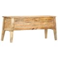 vidaXL Úložný box z mangovníkového dreva 99x35x48 cm