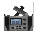 Rádio KRUGER & MATZ KM0838 SOS FM/ AM, powerbanka 10000mAh, svietidlo, solár, dynamo
