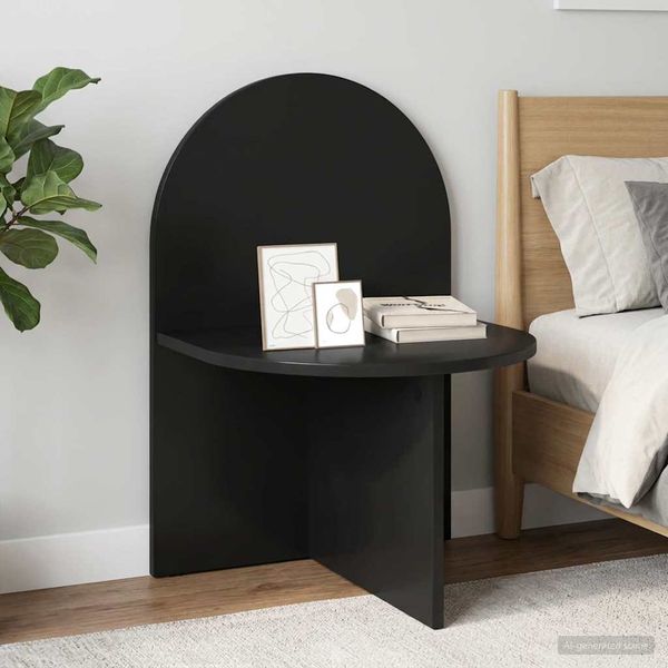 vidaXL Nočný stolík 2 pcs Čierny dub 48 x 49 x 65 cm