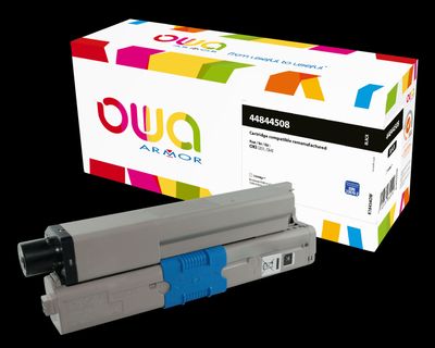 OWA Armor toner kompatibilný s OKI 44844508, 10000 str., čierna/black