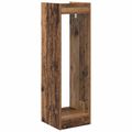 vidaXL Stojan na rastliny 2 ks Staré drevo 30 x 30 x 100 cm