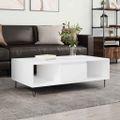vidaXL Konferenčný stolík biely 104x60x35 cm kompozitné drevo