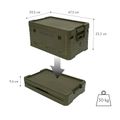 Skladací box s vekom NILS Camp NCB4001 32L